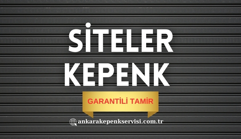 Siteler Manuel Kepenk Tamiri
